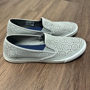 Womens Size 12 Sperry Casual Sneakers with laser cut detailing